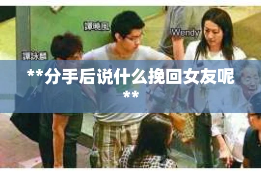 **分手后说什么挽回女友呢**