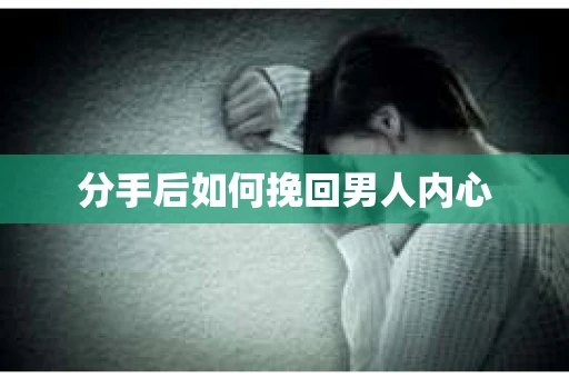 分手后如何挽回男人内心
