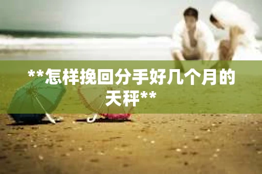 **怎样挽回分手好几个月的天秤**
