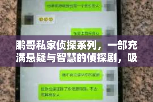 鹏哥私家侦探系列，一部充满悬疑与智慧的侦探剧，吸引了无数观众的眼球。今天，就让我带你走进这个充满神秘色彩的侦探世界，一起在线观看鹏哥私家侦探系列，感受那扣人心弦的故事情节。