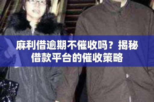麻利借逾期不催收吗?揭秘借款平台的催收策略 麻利借逾期不催收吗?揭秘借款平台的催收策略