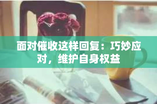 面对催收这样回复：巧妙应对，维护自身权益