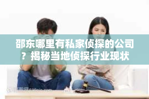 邵东哪里有私家侦探的公司？揭秘当地侦探行业现状