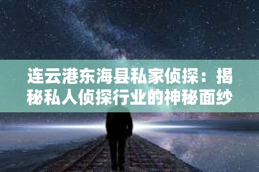 连云港东海县私家侦探：揭秘私人侦探行业的神秘面纱