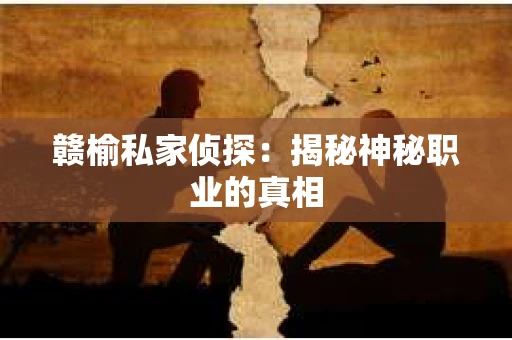 赣榆私家侦探：揭秘神秘职业的真相