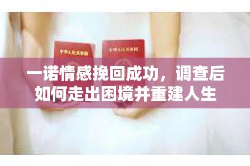 一诺情感挽回成功，调查后如何走出困境并重建人生