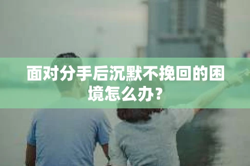 面对分手后沉默不挽回的困境怎么办？